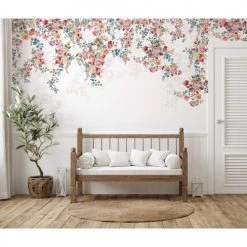 99Déco Papiers Peints Papier Peint Panoramique Intissé 336x270cm Amandine -Pêle-mêle photos Soldes papier peint panoramique intisse 336x270cm amandine 4