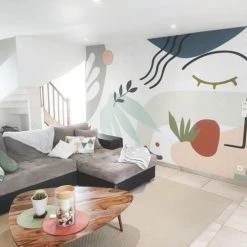 99Déco Papiers Peints Papier Peint Panoramique Intissé 432x270cm -Pêle-mêle photos Soldes papier peint panoramique intisse 432x270cm 9