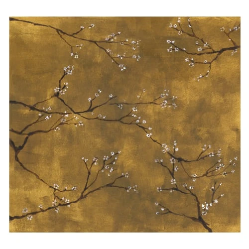 Art For The Home Papiers Peints Papier Peint Panoramique Intissé Cerisiers Japonais Or 300x280cm 4 Art For The Home Papiers Peints Papier Peint Panoramique Intissé Cerisiers Japonais Or 300x280cm – Image 2
