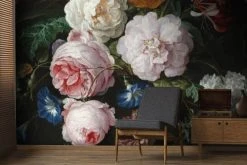 Art For The Home Papiers Peints Papier Peint Panoramique Intissé Fleurs Eloïse 300x280cm -Pêle-mêle photos Soldes papier peint panoramique intisse fleurs eloise 300x280cm 2