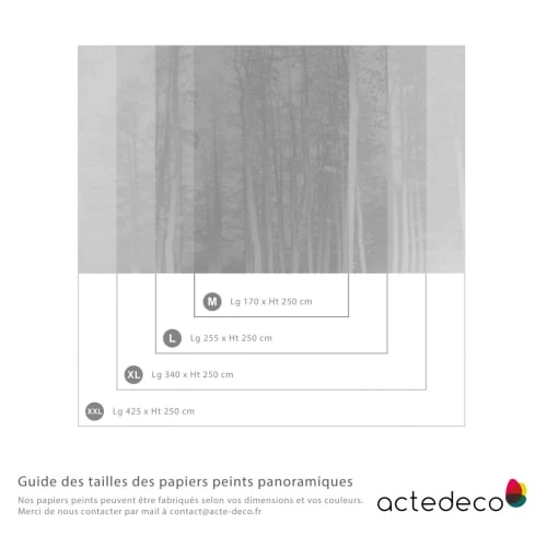 Acte Deco Papiers Peints Papier Peint Panoramique La Forêt Enchantée - 250x170 7 Acte Deco Papiers Peints Papier Peint Panoramique La Forêt Enchantée - 250x170 – Image 5