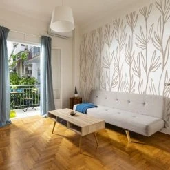 Acte Deco Papiers Peints Papier Peint Panoramique Leaves - 250x255