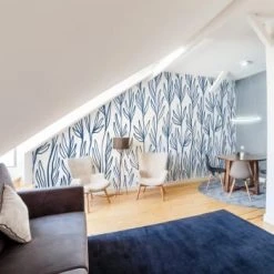 Acte Deco Papiers Peints Papier Peint Panoramique Leaves - 250x425 -Pêle-mêle photos Soldes papier peint panoramique leaves 250x425 12