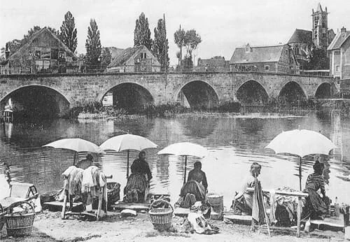 Ciment Factory Papiers Peints Papier Peint Panoramique Les Lavandières 390x270cm 4 Ciment Factory Papiers Peints Papier Peint Panoramique Les Lavandières 390x270cm – Image 2