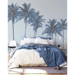 Acte Deco Papiers Peints Papier Peint Panoramique Palmiers - 250x255 -Pêle-mêle photos Soldes papier peint panoramique palmiers 250x255 10