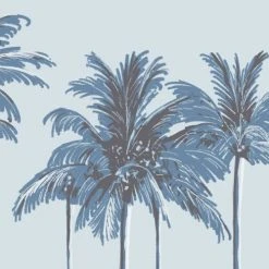 Acte Deco Papiers Peints Papier Peint Panoramique Palmiers - 250x255 -Pêle-mêle photos Soldes papier peint panoramique palmiers 250x255 9