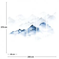 99Déco Papiers Peints Papier Peint Panoramique Paysage Nature Montagne 240x270cm -Pêle-mêle photos Soldes papier peint panoramique paysage nature montagne 240x270cm 3