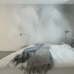 Acte Deco Papiers Peints Papier Peint Panoramique Plumes 2 - 250x255