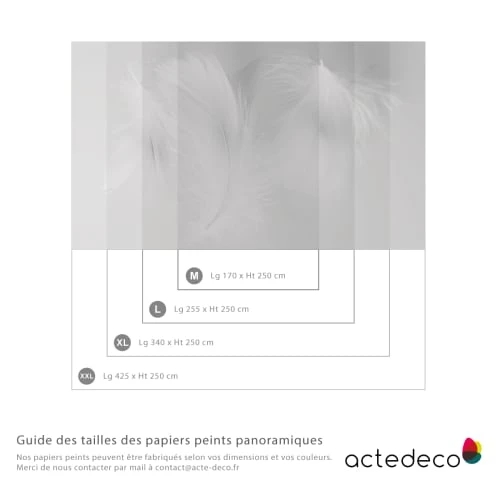 Acte Deco Papiers Peints Papier Peint Panoramique Plumes 2 - 250x255 5 Acte Deco Papiers Peints Papier Peint Panoramique Plumes 2 - 250x255 – Image 3