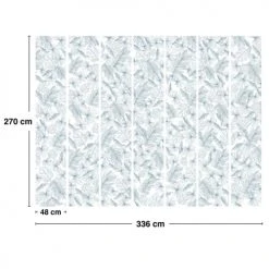 99Déco Papiers Peints Papier Peint Panoramique Végétal Bleu 336x270cm 9 99Déco Papiers Peints Papier Peint Panoramique Végétal Bleu 336x270cm -Pêle-mêle photos Soldes papier peint panoramique vegetal bleu 336x270cm 2