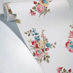 99Déco Papiers Peints Papier Peint Panoramique Végétal Floral Vintage 432x270cm Caroline -Pêle-mêle photos Soldes papier peint panoramique vegetal floral vintage 432x270cm caroline 3