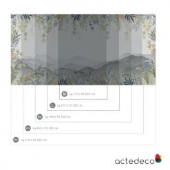 Acte Deco Papiers Peints Papier Peint Panoramique Vue Sur La Savane - 250x340 -Pêle-mêle photos Soldes papier peint panoramique vue sur la savane 250x340 4