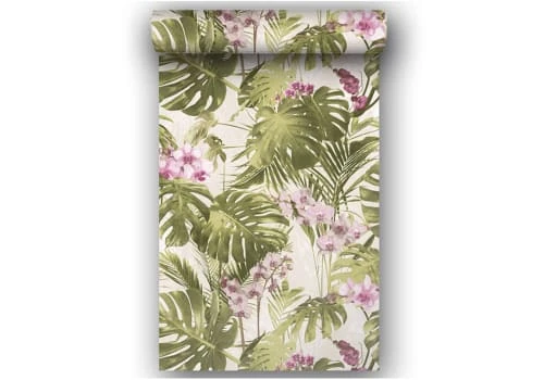 Hexoa Papiers Peints Papier Peint Rouleau Intissé Tropical 53x1000cm 4 Hexoa Papiers Peints Papier Peint Rouleau Intissé Tropical 53x1000cm – Image 2