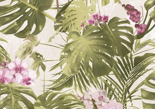 Hexoa Papiers Peints Papier Peint Rouleau Intissé Tropical 53x1000cm 5 Hexoa Papiers Peints Papier Peint Rouleau Intissé Tropical 53x1000cm – Image 3