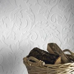 Superfresco Easy Papiers Peints Papier Peint Support Papier Vinyle Acanthus Blanc 1005x52cm -Pêle-mêle photos Soldes papier peint support papier vinyle acanthus blanc 1005x52cm 2