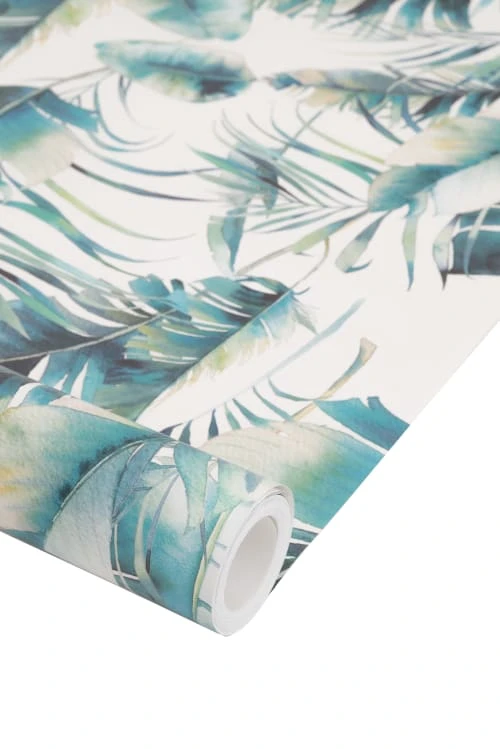 RNT By Really Nice Things Papiers Peints Papier Peint Sur Fond Blanc Et Imprimés Verts. 5 RNT By Really Nice Things Papiers Peints Papier Peint Sur Fond Blanc Et Imprimés Verts. – Image 3