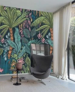 Hexoa Papiers Peints Papier Peint Tropical Psyché 53x840cm