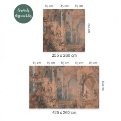 Yeda Design Papiers Peints Papier Peint Vintage Arches 255x260 -Pêle-mêle photos Soldes papier peint vintage arches 255x260 3