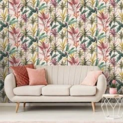 Superfresco Easy Papiers Peints Papier Peint Vintage Botanique Jaune 1005x52cm -Pêle-mêle photos Soldes papier peint vintage botanique jaune 1005x52cm 5