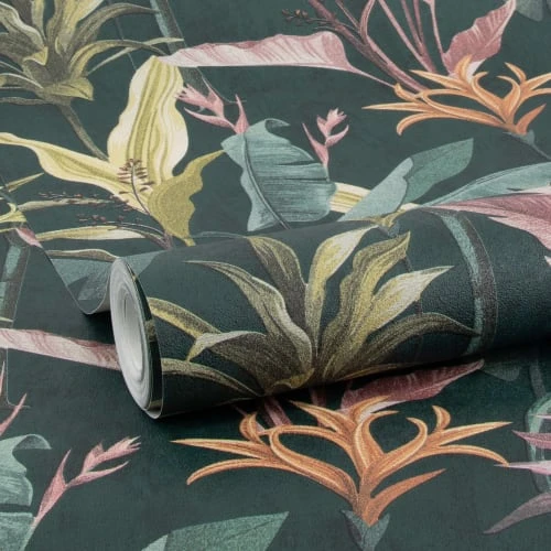 Superfresco Easy Papiers Peints Papier Peint Vintage Botanique Vert 1005x52cm 5 Superfresco Easy Papiers Peints Papier Peint Vintage Botanique Vert 1005x52cm – Image 3