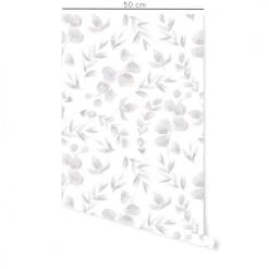 Decochic Papiers Peints Papier Peint Vinyle Adhésif Aquarelle Gris Cendre 50x300 Cm -Pêle-mêle photos Soldes papier peint vinyle adhesif aquarelle gris cendre 50x300 cm 1