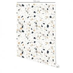 Decochic Papiers Peints Papier Peint Vinyle Adhésif Mosaïque Multicolor 50x300 Cm -Pêle-mêle photos Soldes papier peint vinyle adhesif mosaique multicolor 50x300 cm 1