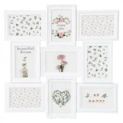 Decoratie Pêle-mêle Photos Pêle Mêle 9 Photos Blanc 7 Decoratie Pêle-mêle Photos Pêle Mêle 9 Photos Blanc -Pêle-mêle photos Soldes pele mele 9 photos blanc 2