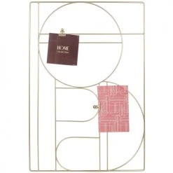 Maisons Du Monde Pêle-mêle Photos Pêle-mêle En Métal Doré 38x55