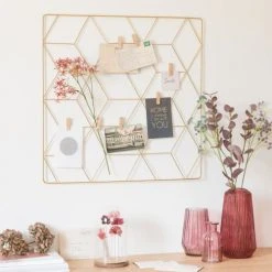 Pêle-mêle photos Soldes -Pêle-mêle photos Soldes pele mele en metal dore 60x60 1000 7 7 184015 2