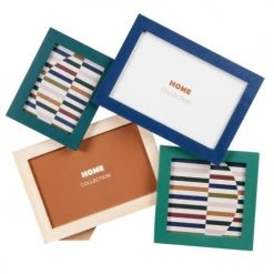 Maisons Du Monde Pêle-mêle Photos Pêle Mêle En Relief Bleu, Vert Et Beige