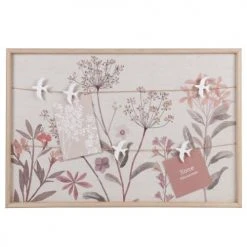 Maisons Du Monde Pêle-mêle Photos Pêle-mêle Imprimé Fleurs Multicolores 60x40