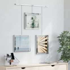 Umbra Cadres Et Albums Photos Porte Photos Mural Pour 5 Cadres, Métal Doré -Pêle-mêle photos Soldes porte photos mural pour 5 cadres metal dore 4