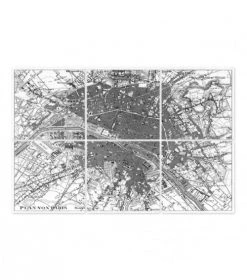 Wadiga Stickers Muraux Set De 6 Stickers Pour Carrelage Noirs Et Transparents