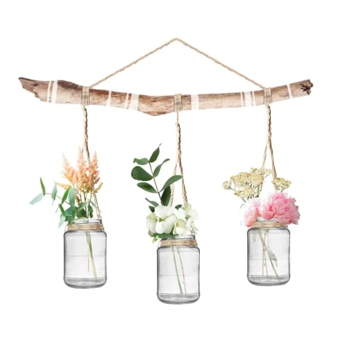 STC Stickers Muraux Bocaux Et Fleurs 62x65cm 3 STC Stickers Muraux Bocaux Et Fleurs 62x65cm