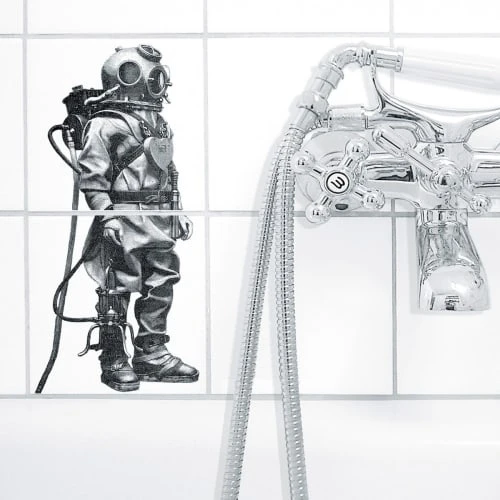 Wadiga Stickers Muraux Stickers Pour Carrelage De Cuisine Ou Salle De Bain 4 Wadiga Stickers Muraux Stickers Pour Carrelage De Cuisine Ou Salle De Bain – Image 2