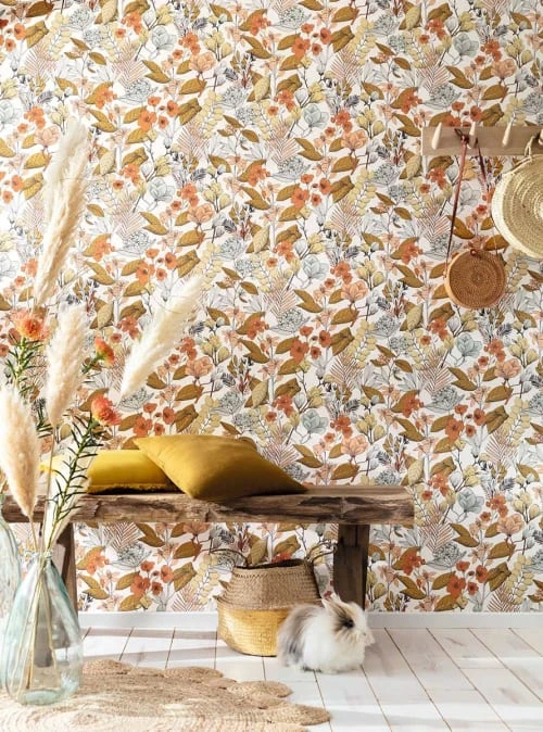 Hexoa Papiers Peints Tapisserie Murale La Bohème 53x840cm 3 Hexoa Papiers Peints Tapisserie Murale La Bohème 53x840cm