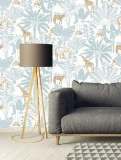 Hexoa Papiers Peints Tapisserie Murale Safari 53x840cm